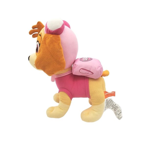 Nickelodeon Paw Patrol Plush Skye Girls Dog Large Cuddle Sky Pink Toy 16” EUC - Picture 3 of 8